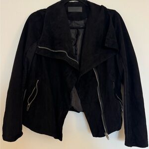 Women's Black Suede Jacket